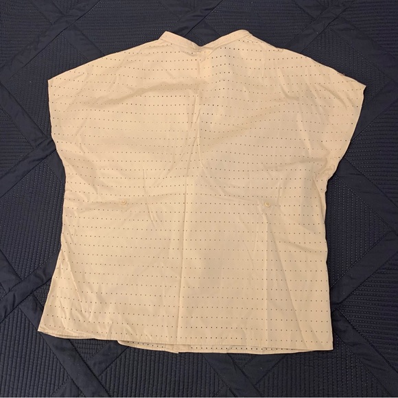 Akris Punto 100% Baumwolle Cotton perforated top - Picture 2 of 5